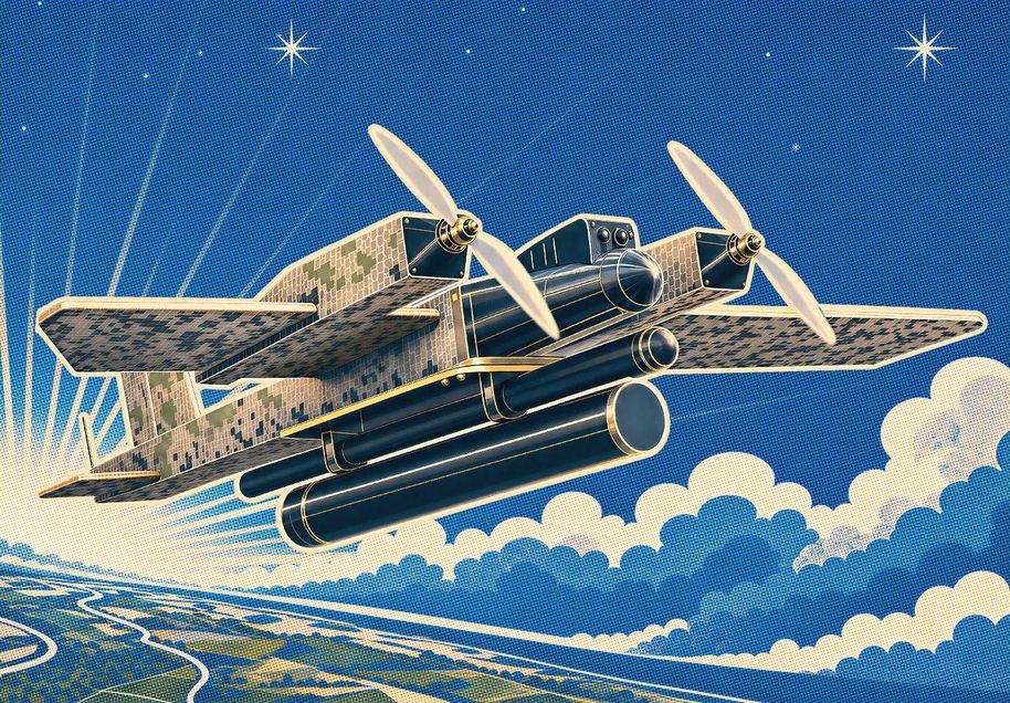 50 útočných dronů ARIA-L pro údery na ruské cíle - Dárek pro Putina